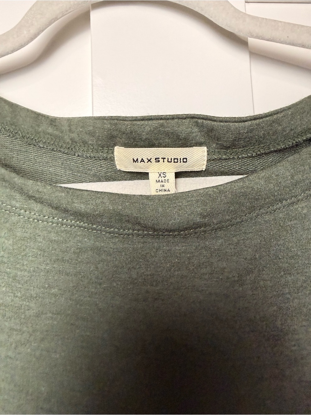 Max Studio Olive Green Drawstring-Waist Sleeveless Jumpsuit - Picture 3 of 3